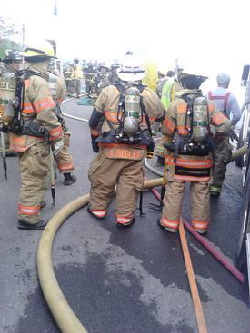 April 15, 2013 - Wanner Rd. - Barn Fire assist to Lancaster 49